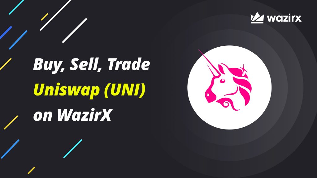 Buy, Sell, Trade Uniswap (UNI) on WazirX