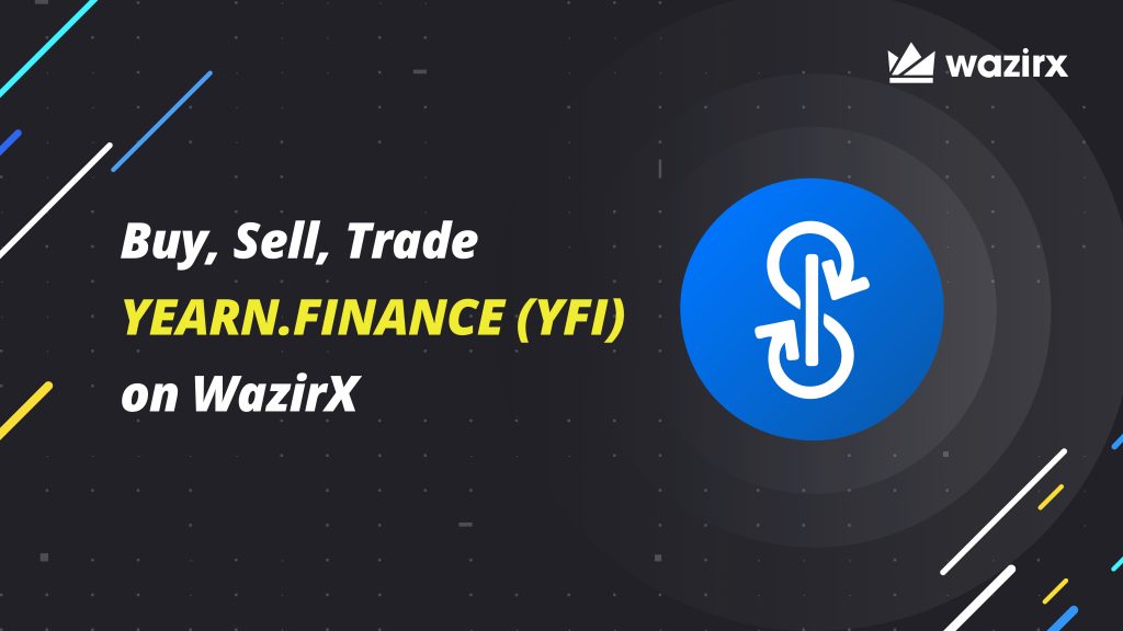 Buy, Sell, Trade yearn.finance (YFI) on WazirX