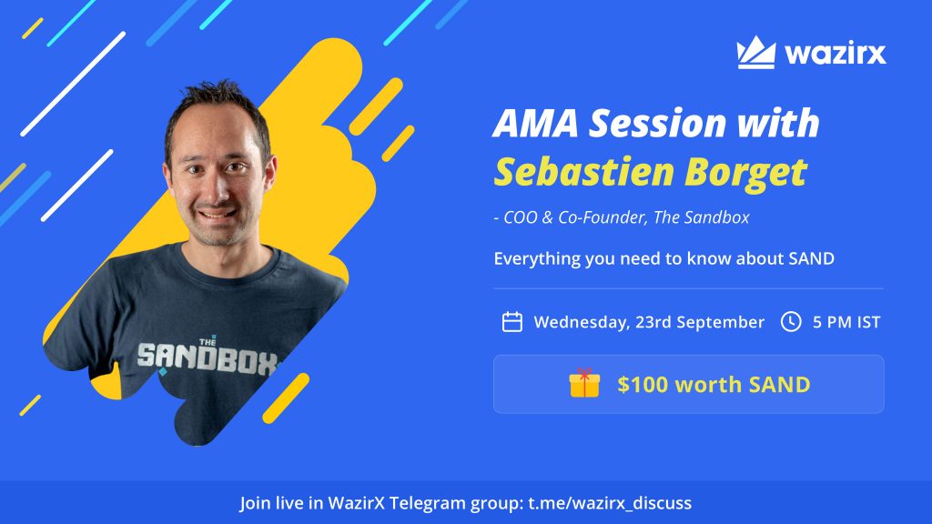 AMA with Sebastien Borget, COO & Co-Founder of The Sandbox: Summary