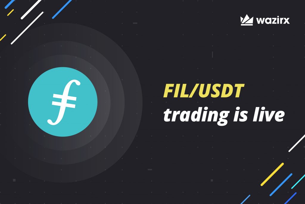 Buy, Sell, Trade Filecoin (FIL) on WazirX