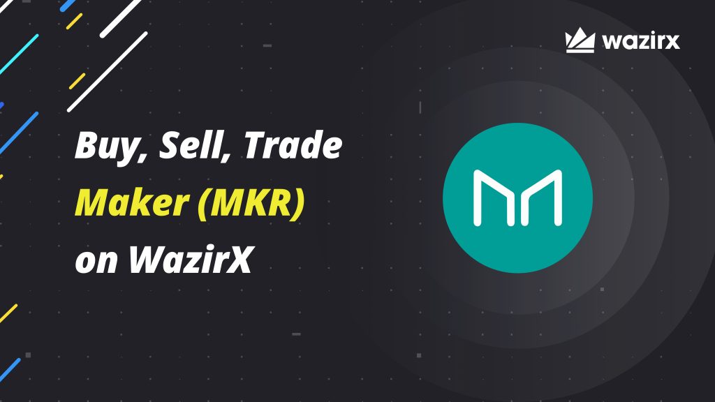 Buy, Sell, Trade Maker (MKR) on WazirX