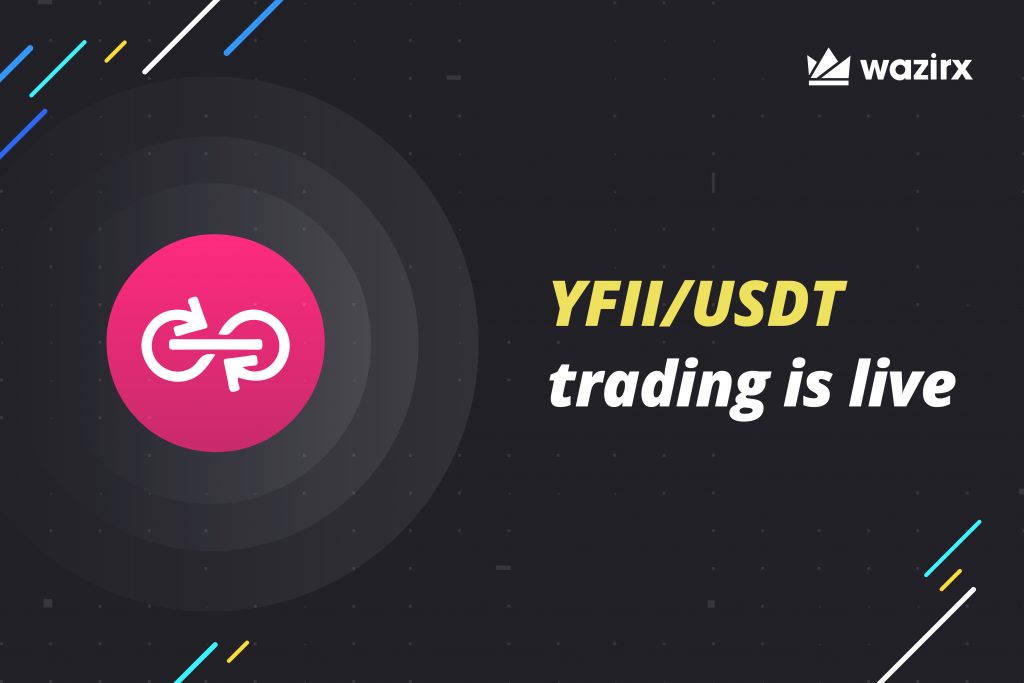 Buy, Sell, Trade DFI.Money (YFII) on WazirX