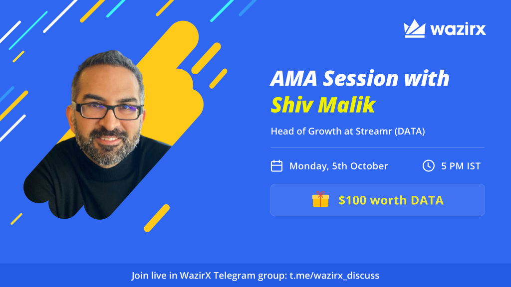 AMA with Shiv Malik (Streamr): Summary