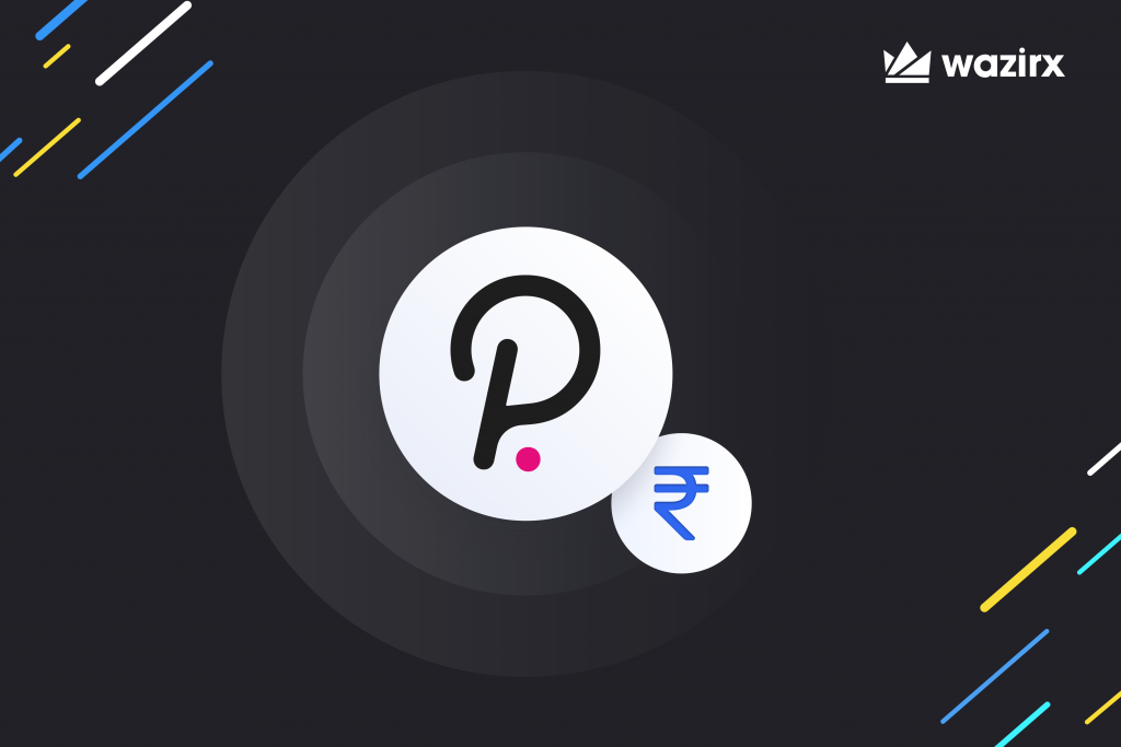 DOT/INR trading on WazirX
