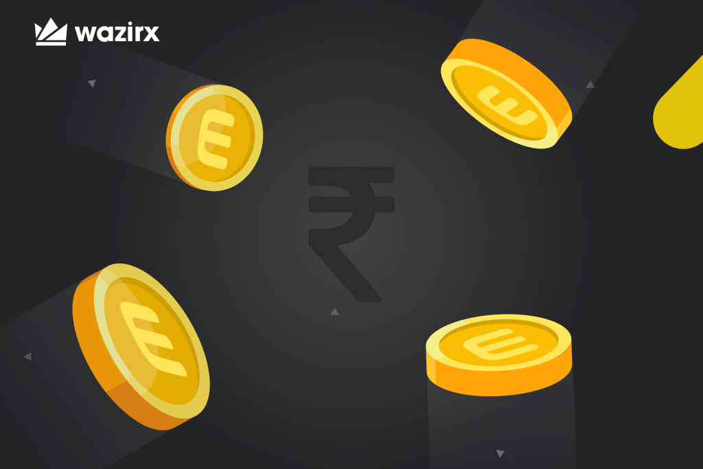 ENJ/INR trading on WazirX