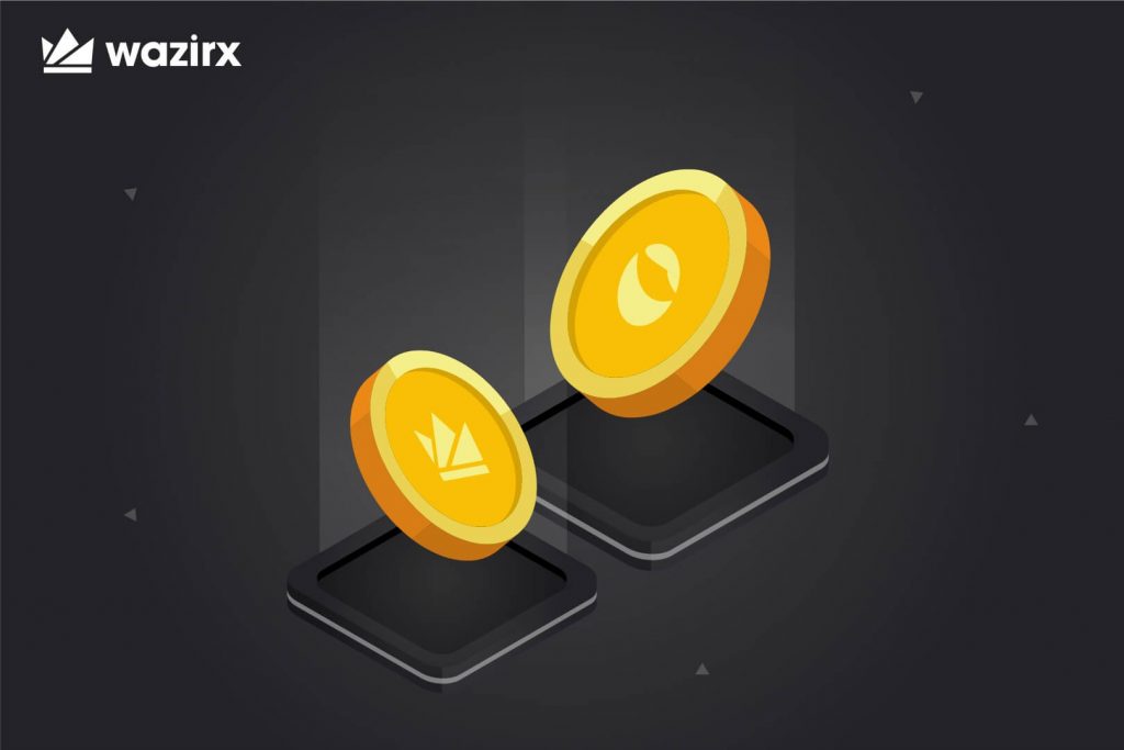 LUNA/WRX trading on WazirX