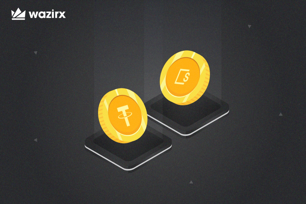 SKL/USDT trading on WazirX