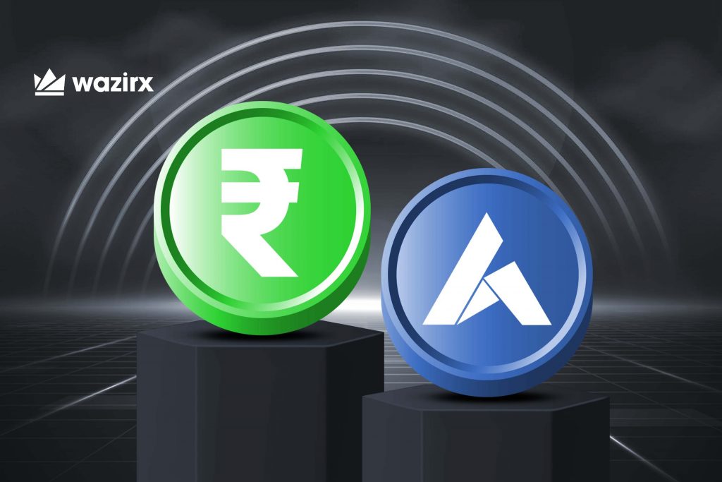 ARDR/INR trading on WazirX