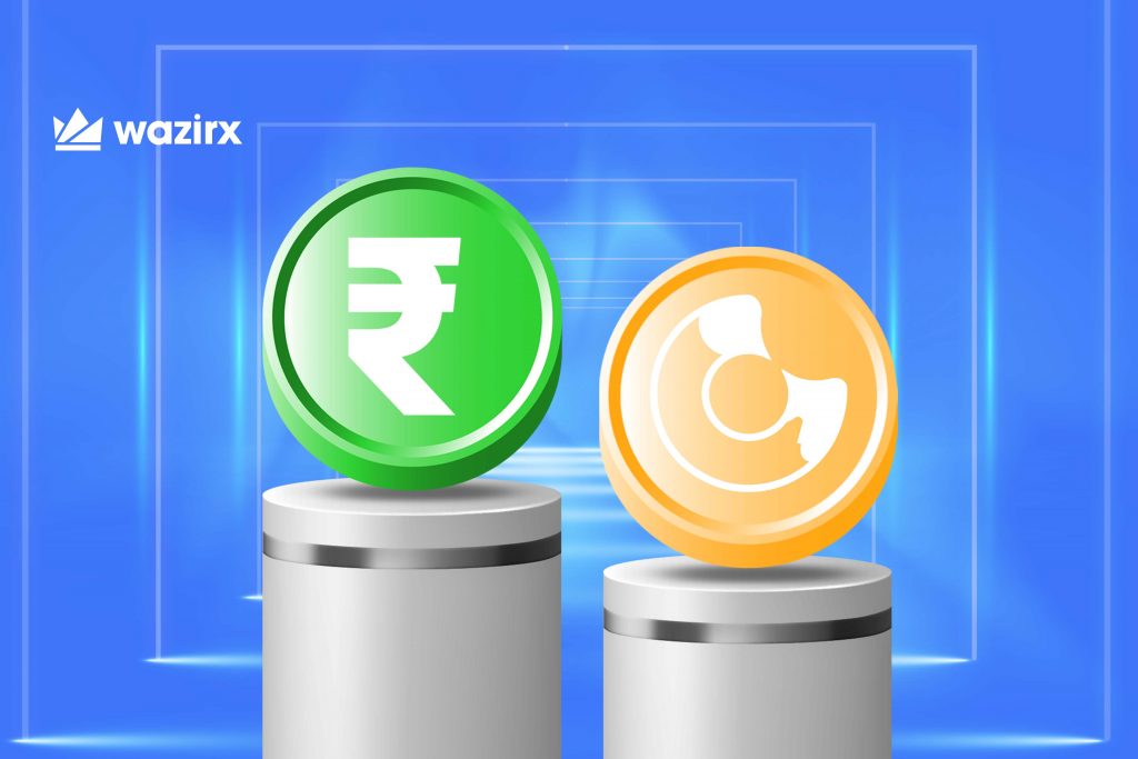 BAKE/INR trading on WazirX