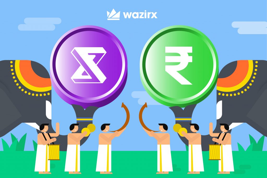 IDEX/INR trading on WazirX