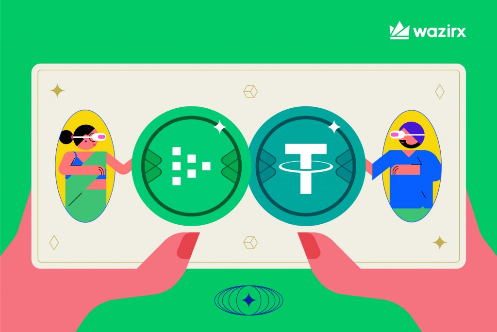 LPT/USDT trading on WazirX