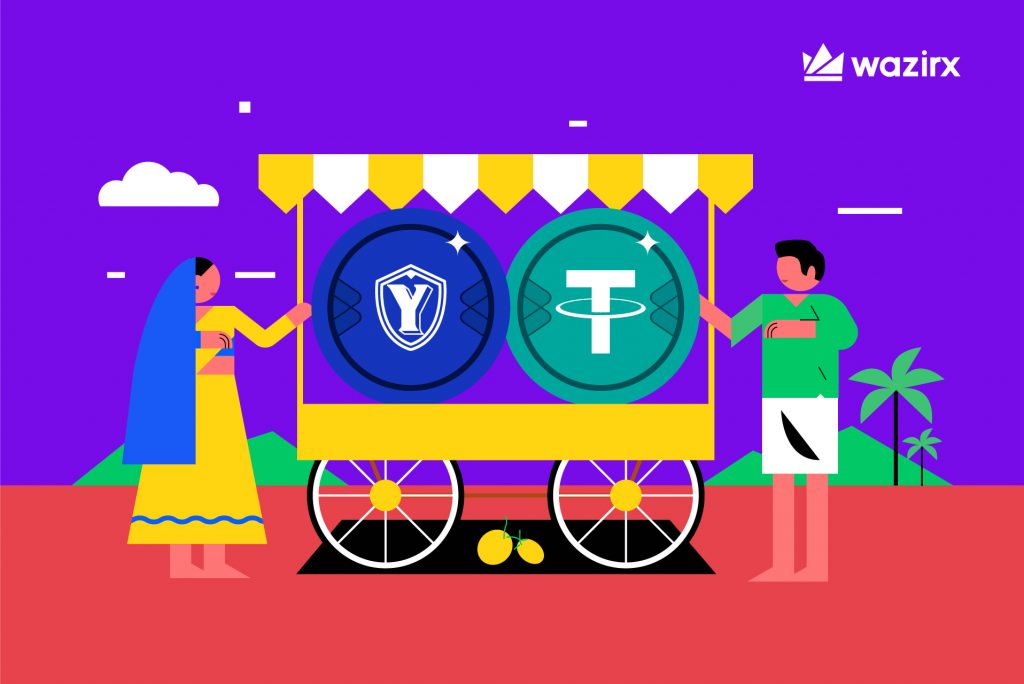 YGG/USDT trading on WazirX