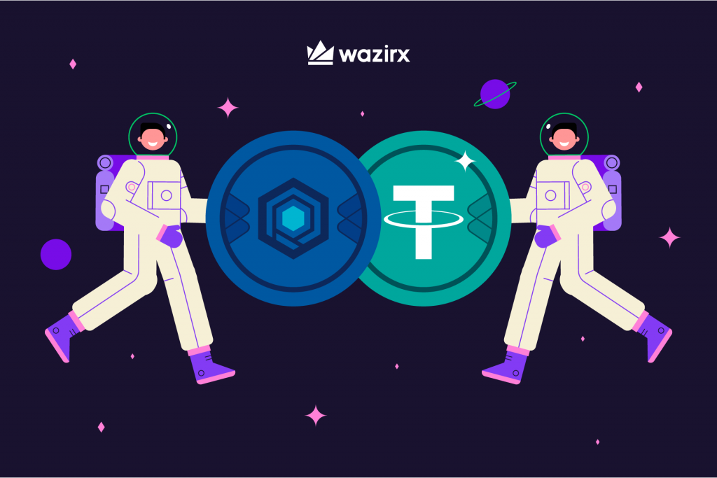 RAMP/USDT trading on WazirX