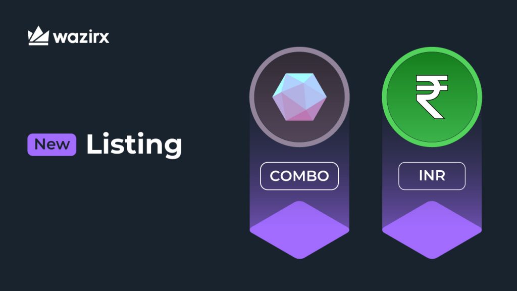 COMBO/INR trading on WazirX