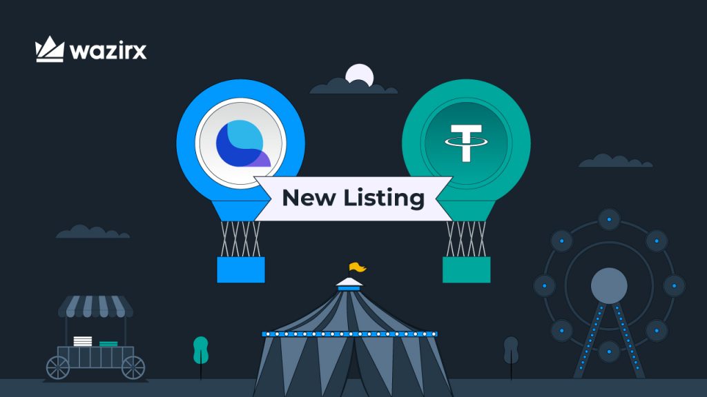 LQTY/USDT trading on WazirX