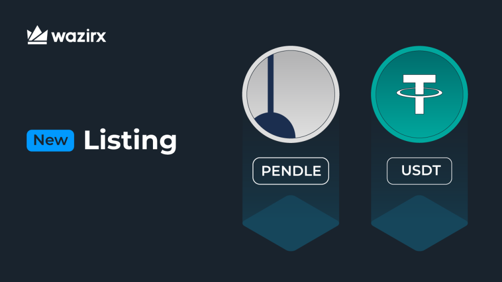 PENDLE/USDT trading on WazirX