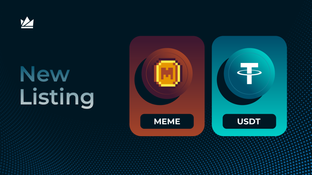 MEME/USDT trading on WazirX