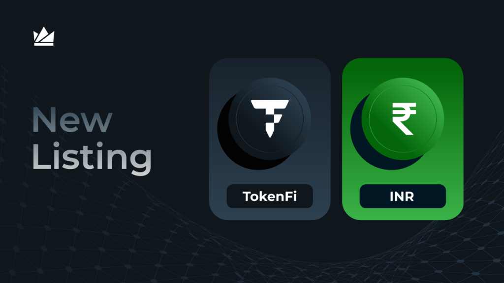 TOKEN/INR trading on WazirX