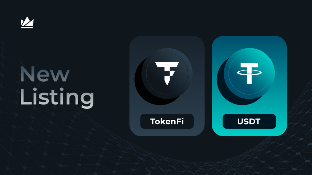 TOKEN/USDT trading on WazirX