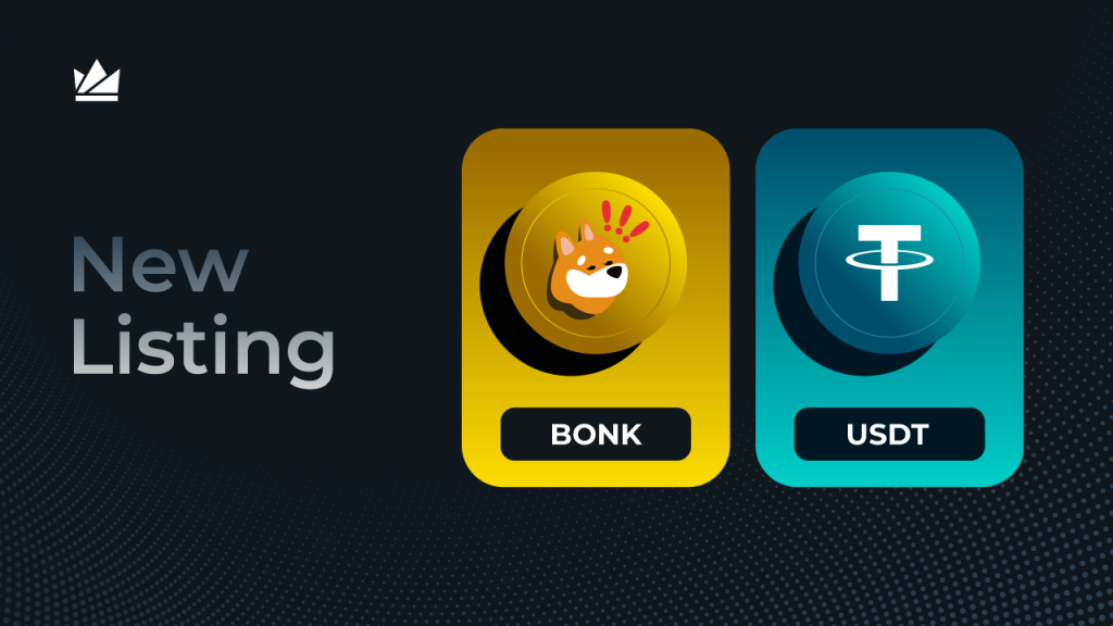 BONK/USDT trading on WazirX