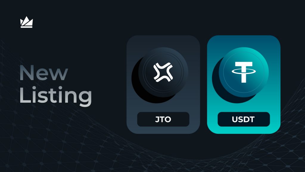 JTO/USDT trading on WazirX