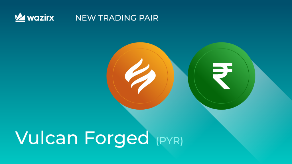 PYR/INR trading on WazirX