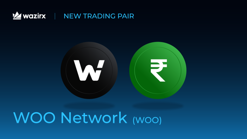 WOO/INR trading on WazirX