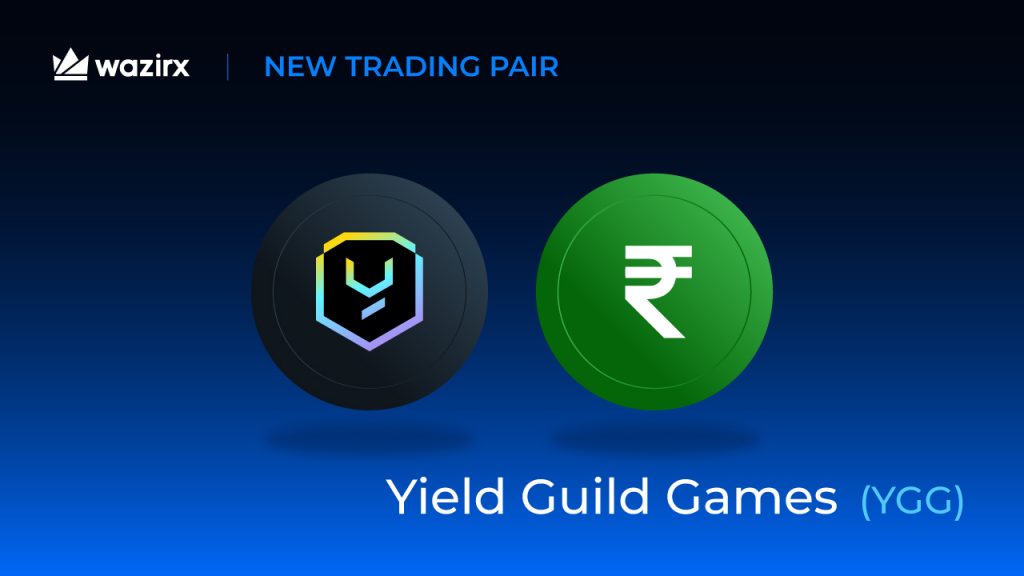 YGG/INR trading on WazirX