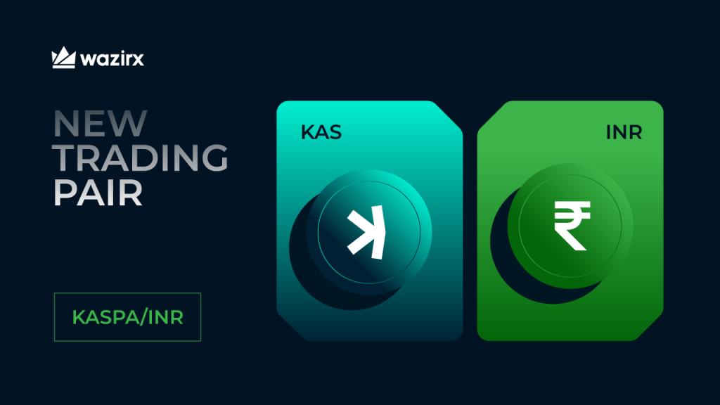 KAS/INR trading on WazirX