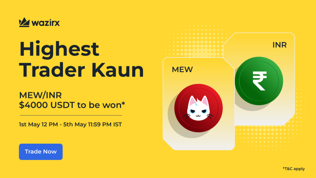 Highest Trader Kaun: MEW/INR