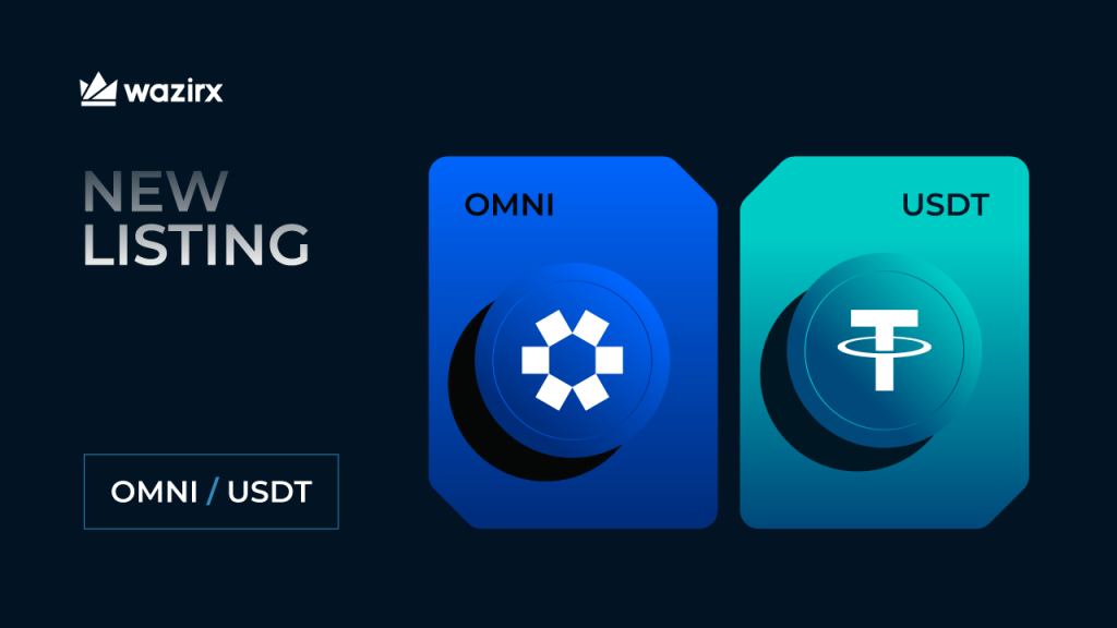 OMNI/USDT trading on WazirX