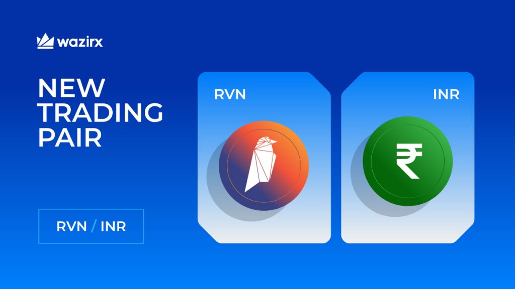 RVN/INR trading on WazirX