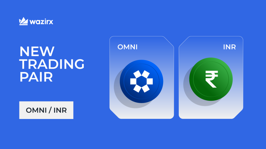 OMNI/INR trading on WazirX