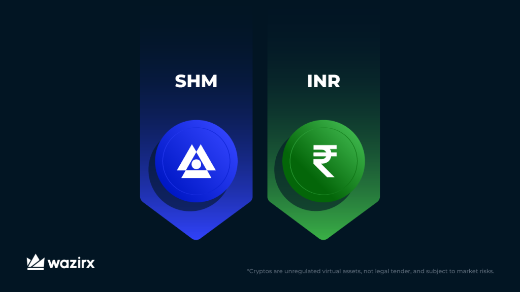 SHM/INR Trading On WazirX